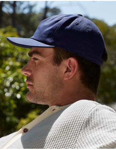 B-B64N-Organic Cotton Unstructured 5 Panel Cap